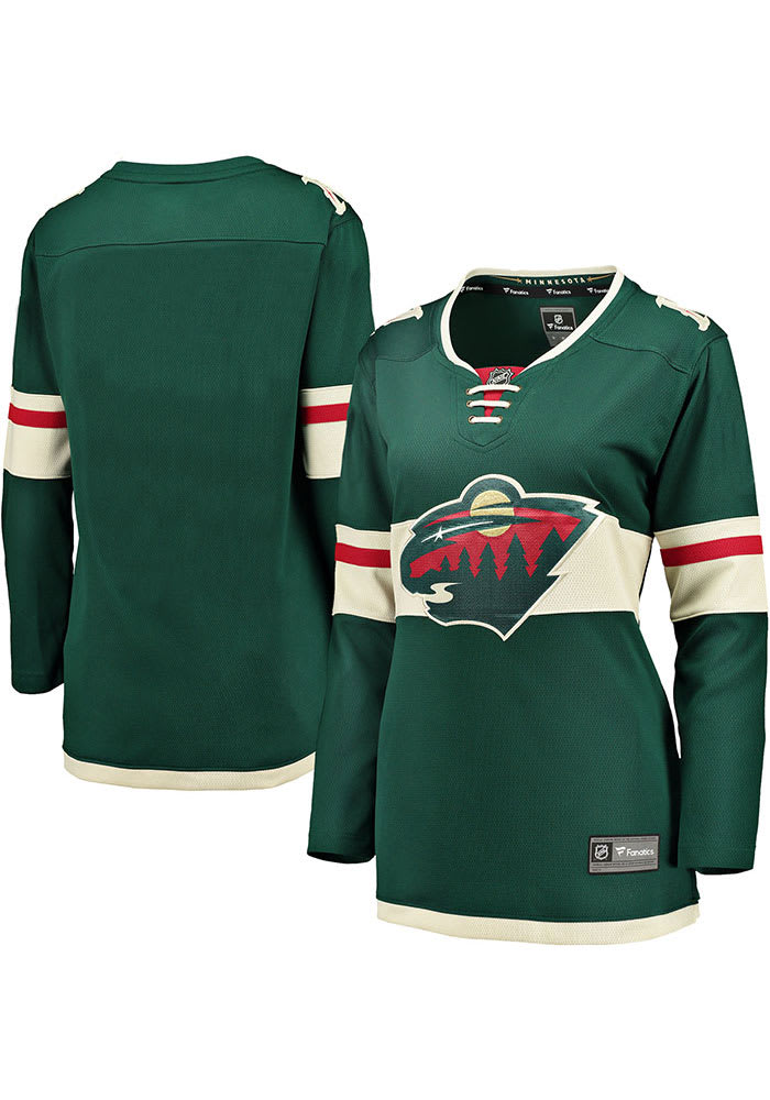 Minnesota wild women's jersey best sale