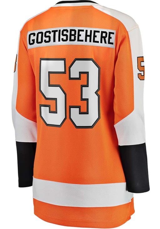 Shayne Gostisbehere Philadelphia Flyers Womens Breakaway Hockey Jersey - Orange