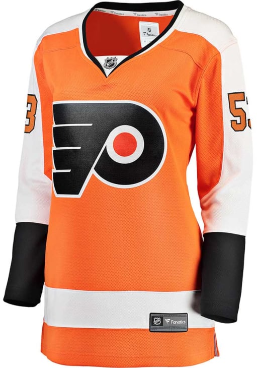 Shayne Gostisbehere Philadelphia Flyers Womens Breakaway Hockey Jersey - Orange