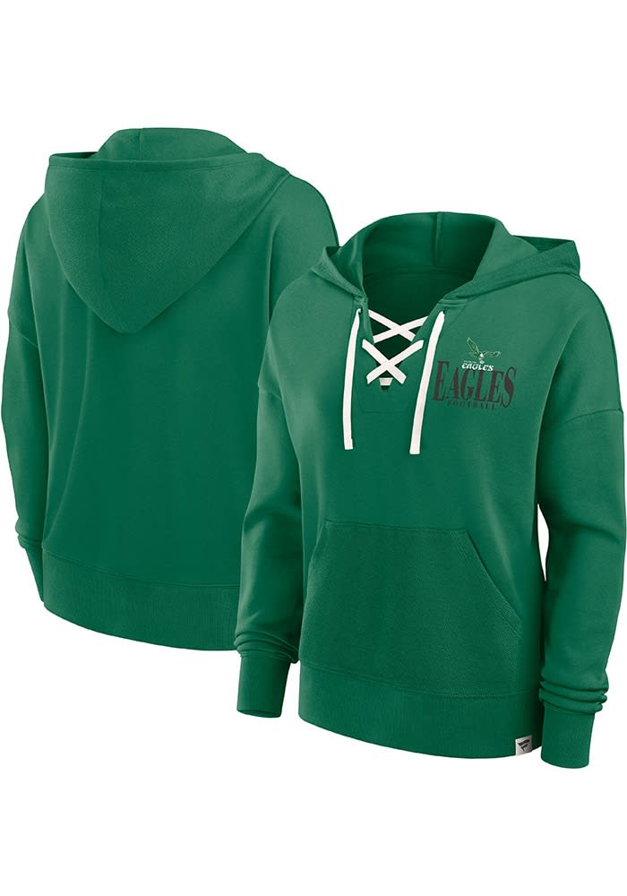 Philadelphia Eagles Womens KELLYGREEN Blitz Hoodie - 172806700