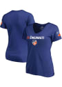 FC Cincinnati Womens Shielded Workmark T-Shirt - Blue