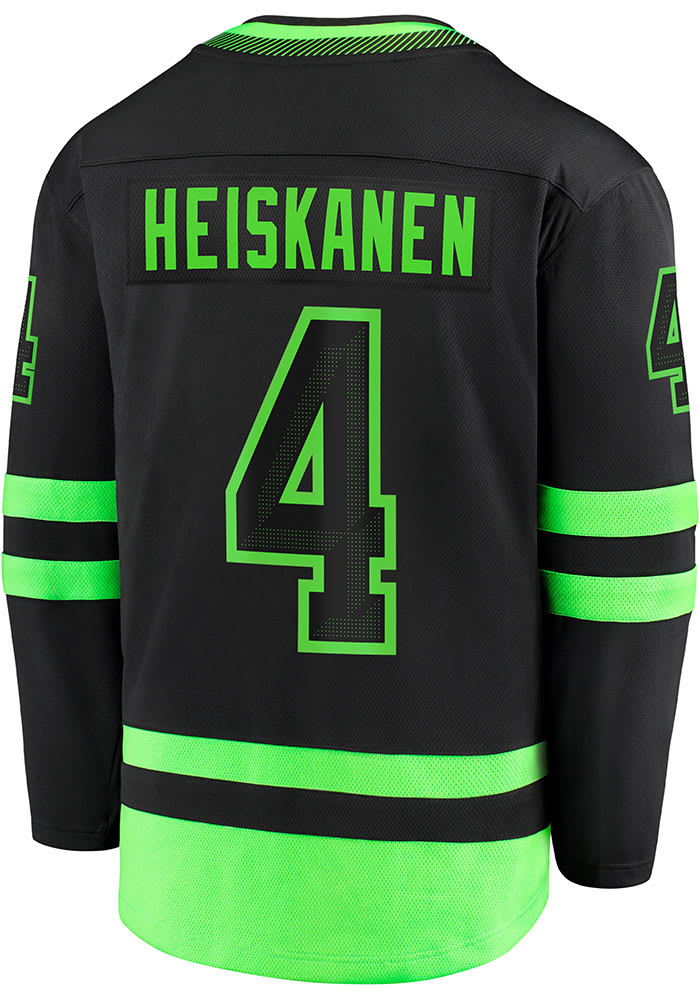 Miro Heiskanen Dallas Stars Mens BLACK Alt Hockey Jersey - 172807036
