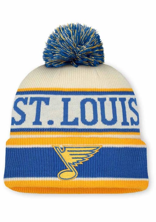 St Louis Blues LIGHT BLUE Hats 2025 NHL Winter Classic Team Beanie Cuff