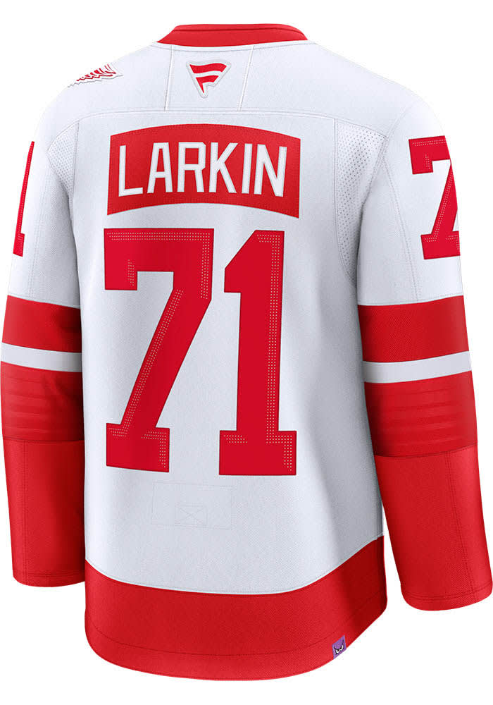 Dylan Larkin Detroit Red Wings Mens White Stadium Series Hockey