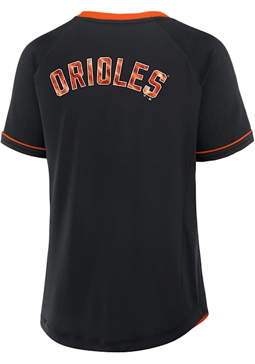 Baltimore Orioles Womens BLACK League Fashion Baseball Jersey