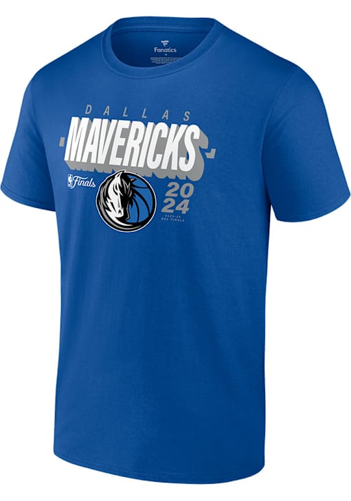 Dallas Mavericks NAVY 2024 Finals Participant Box Out Short Sleeve