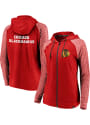 Chicago Blackhawks Womens M2M Full Zip Jacket - Red