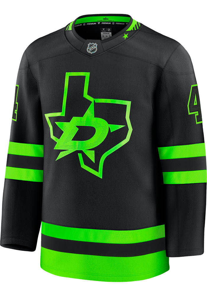 Miro Heiskanen Dallas Stars Mens BLACK Alt Premium Hockey Jersey