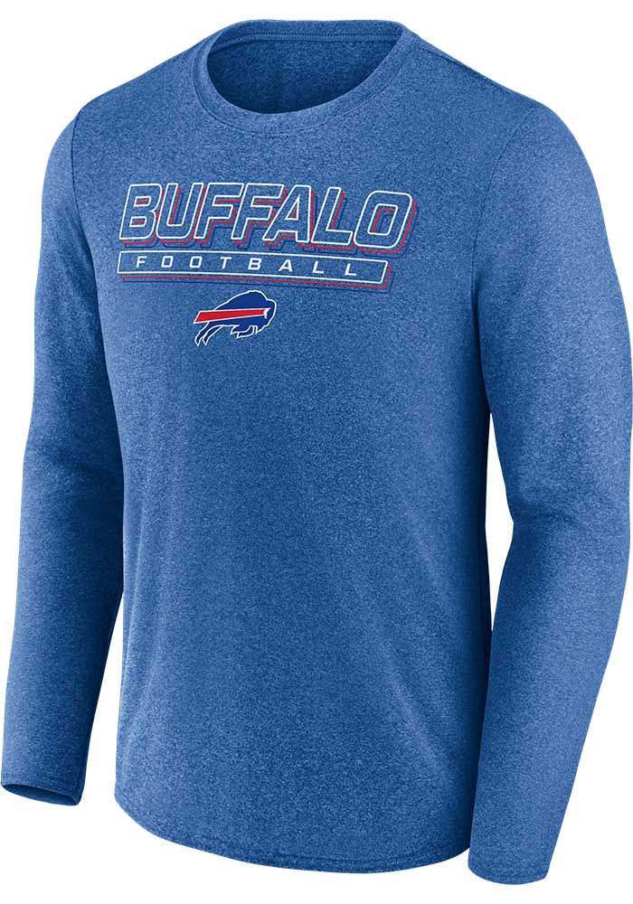 Buffalo Bills Blue Fundamentals Long Sleeve T-Shirt - 172808378