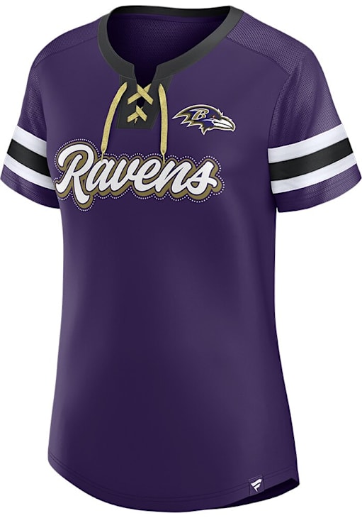 Purple Stylish Football Shirts Baltimore Ravens Womens PURPLE
