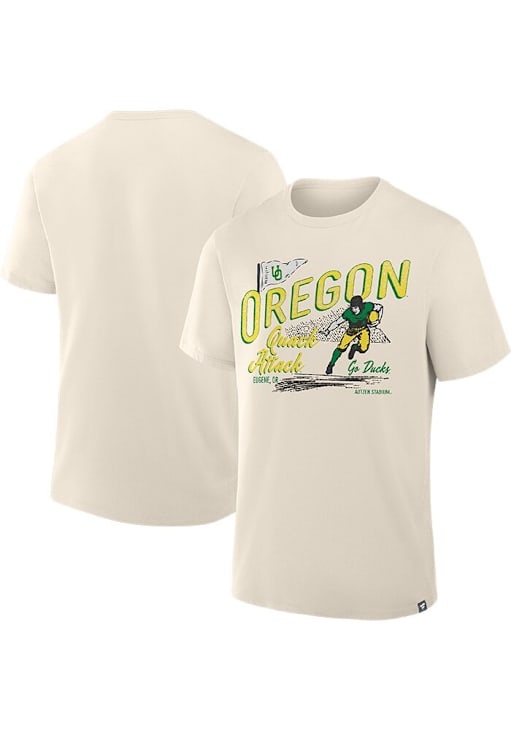 TAN Oregon Ducks Legacy Short Sleeve T Shirt 172809583