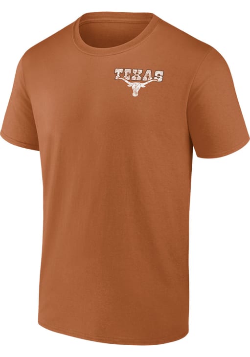Texas Longhorns Burnt Orange Glory Determination Short Sleeve T Shirt
