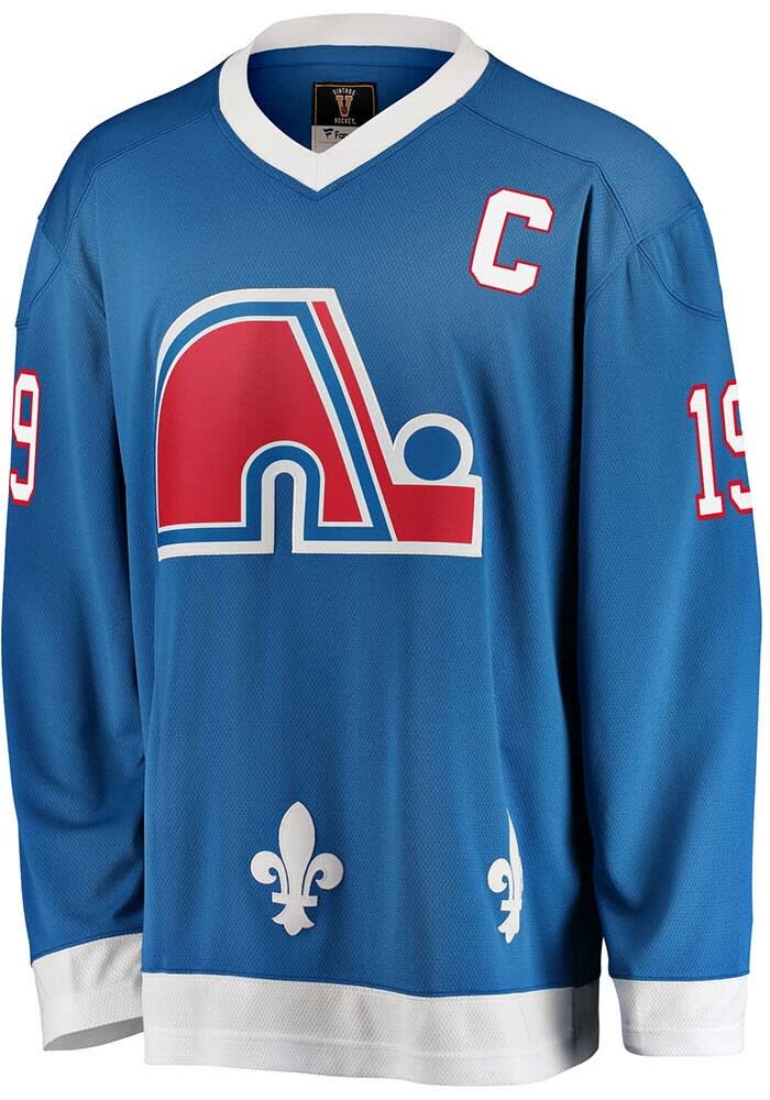 Joe Sakic Colorado Avalanche Mens BLUE Throwback Hockey Jersey