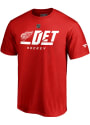 Detroit Red Wings Pro Tricode T Shirt - Red