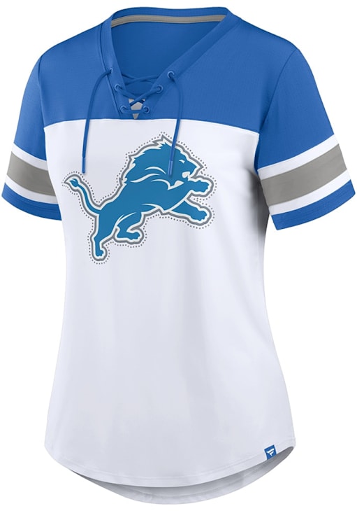 Detroit Lions Womens White Athena Fashion Football Jersey 172810403