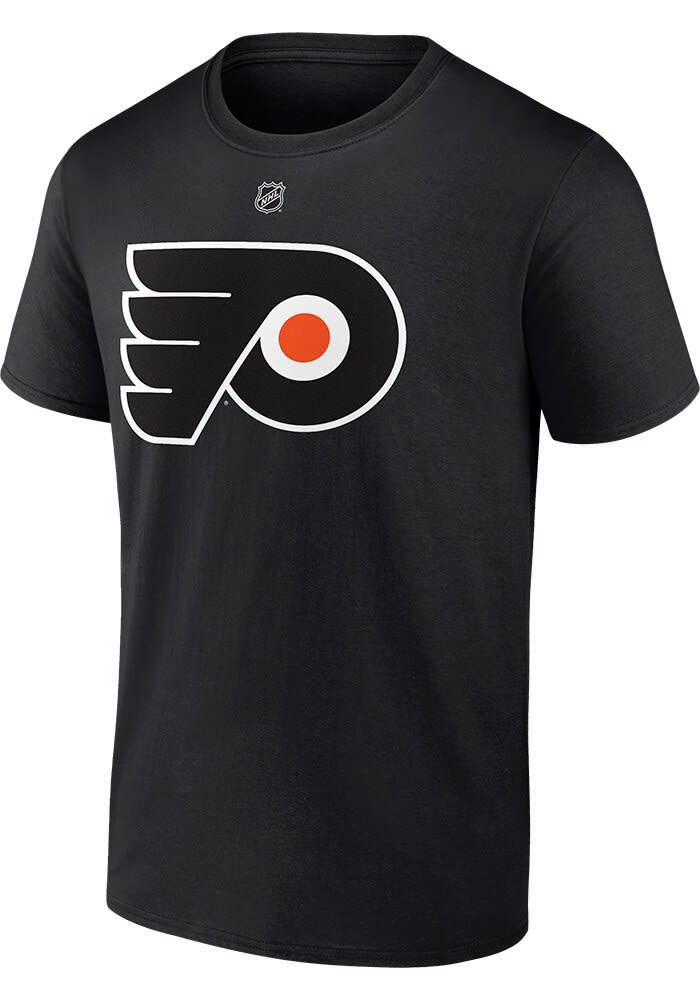 Matvei Michkov Philadelphia Flyers BLACK Name Number Short Sleeve