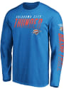 Oklahoma City Thunder Corner Shot T Shirt - Blue