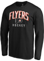 Philadelphia Flyers Iconic Cotton Assist T Shirt - Black
