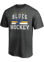 St Louis Blues Iconic Cotton Dynasty T Shirt - Grey