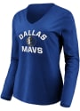 Dallas Mavericks Womens Overtime T-Shirt - Blue