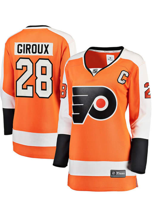 Claude Giroux Philadelphia Flyers Womens 2020 Home Breakaway Hockey Jersey - Orange