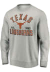 Main image for Texas Longhorns Mens Grey Standard Division Long Sleeve Crew Sweatshirt