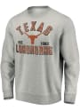 Texas Longhorns Standard Division Crew Sweatshirt - Grey