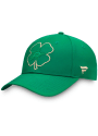 Dallas Stars St. Patricks Day Adjustable Hat - Green