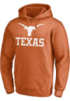 Main image for Texas Longhorns Mens Burnt Orange Fleece Lock Up Long Sleeve Hoodie