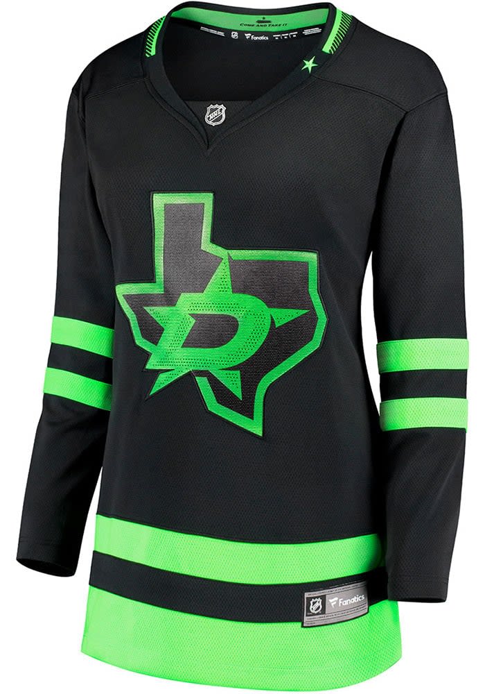 Dallas Stars Womens Alt Breakaway Hockey Jersey BLACK