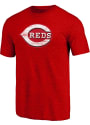 Cincinnati Reds Primary Logo Fashion T Shirt - Red