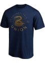 Philadelphia Union Tonal T Shirt - Navy Blue
