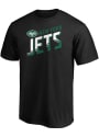 New York Jets Iconic Cotton Stealth T Shirt - Black