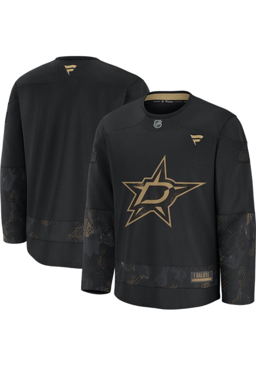 Dallas Stars Mens Black Military Appreciation Hockey Jersey