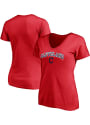 Cleveland Indians Womens Essential T-Shirt - Red
