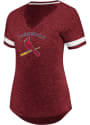 St Louis Cardinals Womens Pepper T-Shirt - Red