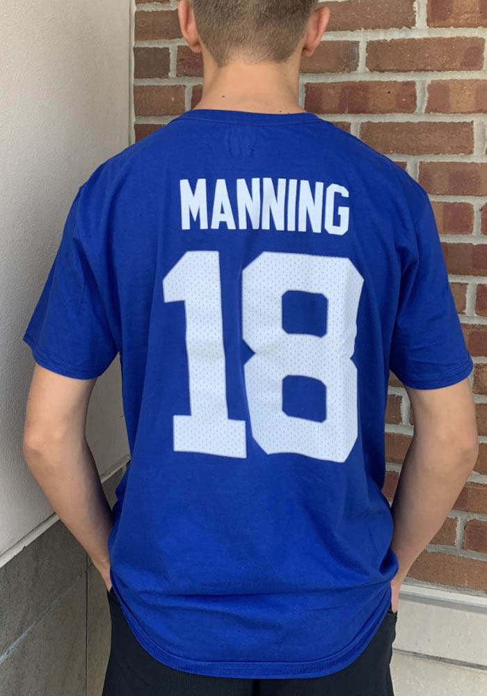 Peyton Manning Colts Hall Of Fame NN Short Sleeve Player T Shirt