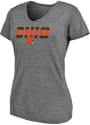Cleveland Browns Womens Hometown T-Shirt - Grey