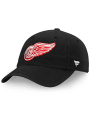 Detroit Red Wings Core Fundamental Adjustable Hat - Black