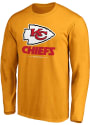 Kansas City Chiefs SPORT DROP T Shirt - Gold
