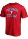 Philadelphia Phillies Heart And Soul T Shirt - Red