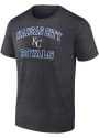 Kansas City Royals Heart And Soul T Shirt - Charcoal