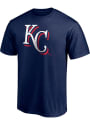 Kansas City Royals Red White And Team T Shirt - Navy Blue