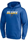 Main image for St Louis Blues Mens Blue Elevate Play Long Sleeve Hoodie