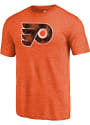 Philadelphia Flyers Core Triblend Fashion T Shirt - Orange