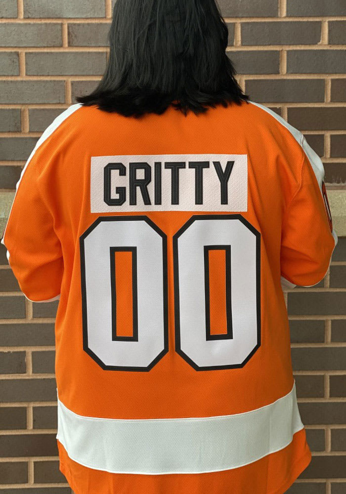 Gritty Philadelphia Flyers Mens Orange Breakaway Hockey Jersey