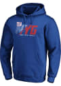 New York Giants Heart And Soul Hooded Sweatshirt - Blue