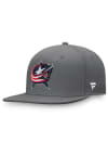 Main image for Columbus Blue Jackets Mens Charcoal Core Fitted Hat