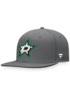 Main image for Dallas Stars Mens Charcoal Core Fitted Hat