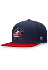 Main image for Columbus Blue Jackets Mens Navy Blue 2T Core Fitted Hat